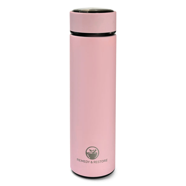 RR Pink Tea Bottle with Infuser