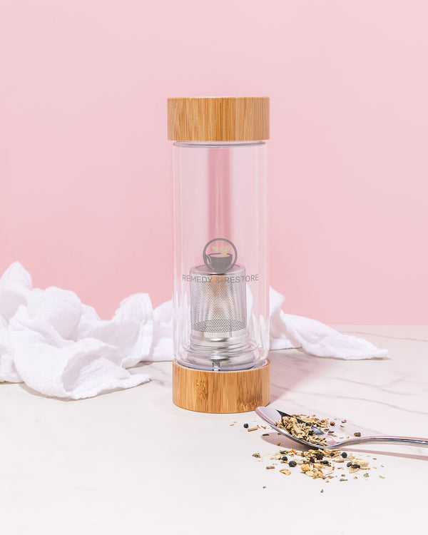 RR Glass Tea Bottle with Infuser